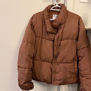 Old Navy Men's Chestnut Puffer Jacket